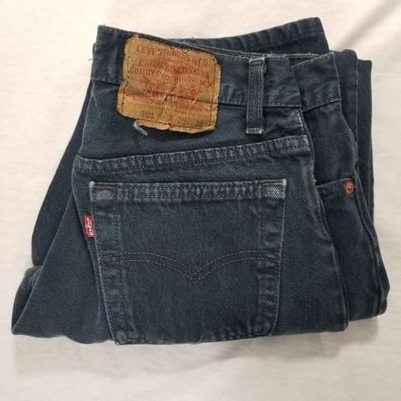 Made in USA Levis 501 Denim Jean Pants 501-1620 - Picture 4 of 8
